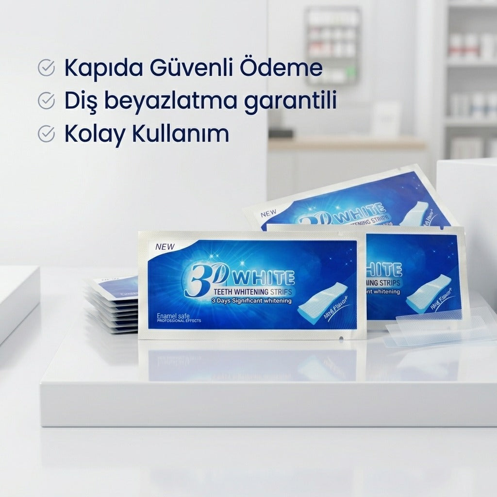 Whiteeth 3D Diş Beyazlatma Bandı